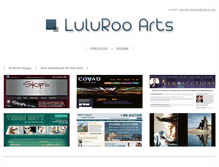 Tablet Screenshot of lulurooarts.com